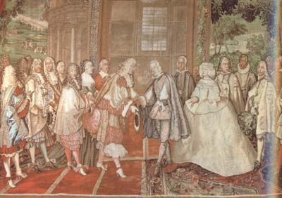 Meeting of Philip IV and Louis XIV at the Isle of Pheasants (df01)